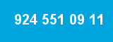 924 551 09 11 924 551 09 11